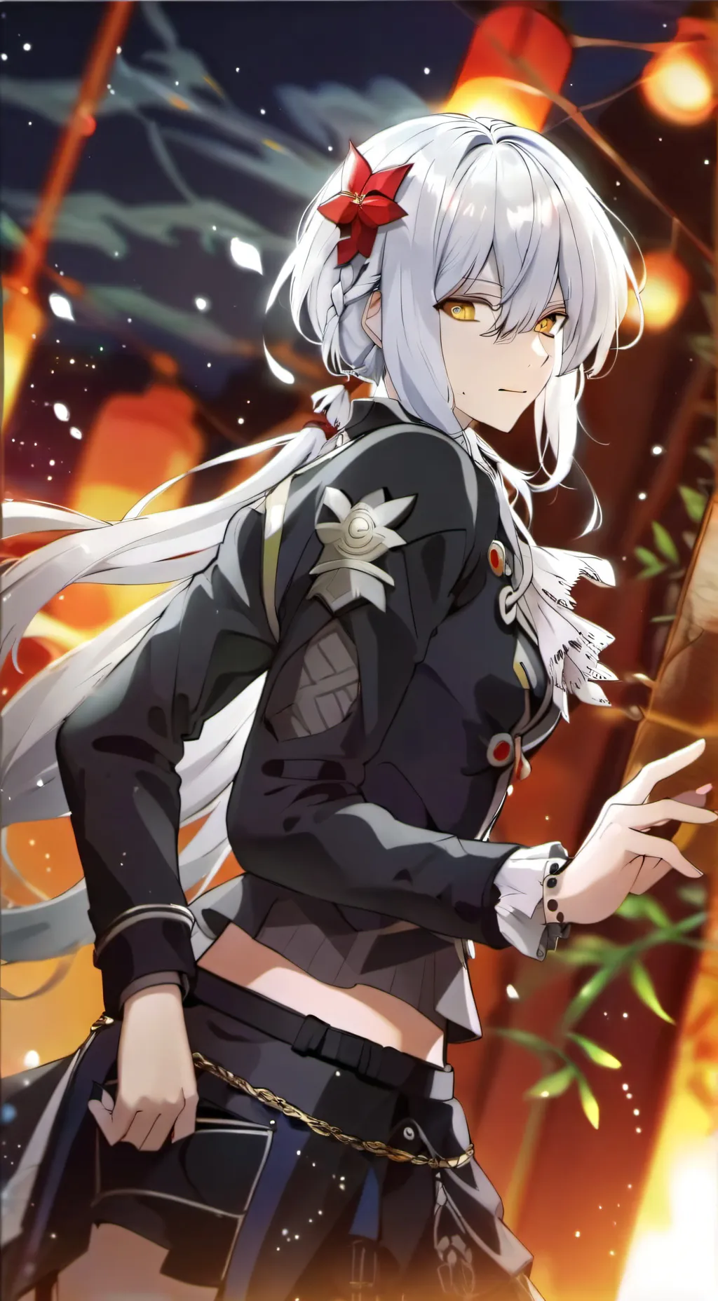 ai character: Yukine  background