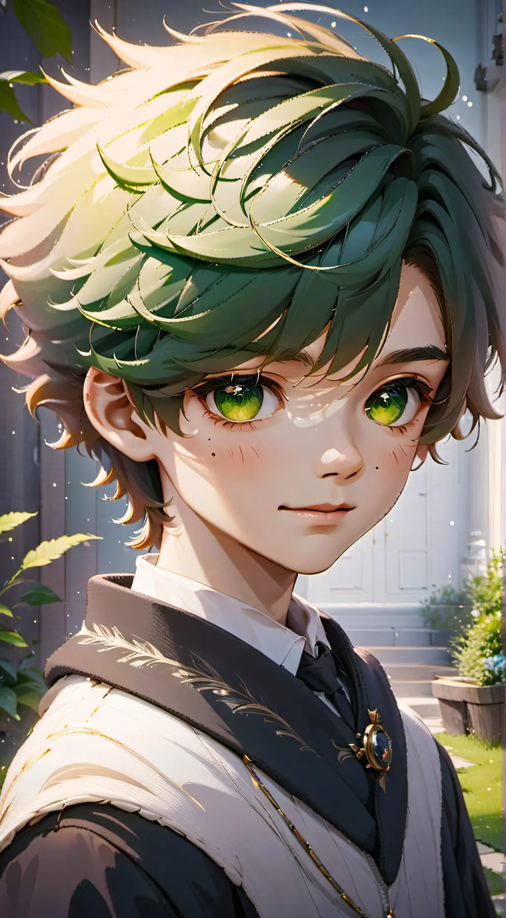 ai character: Mha sleepover background