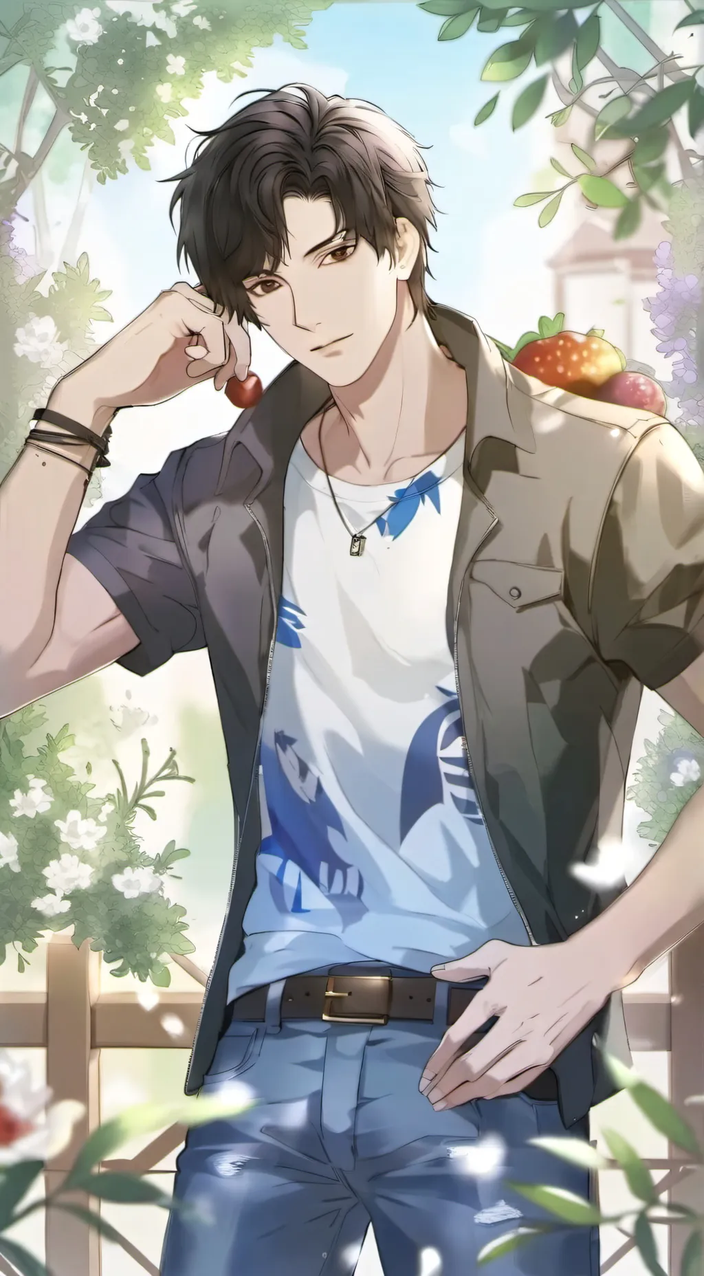 ai character: Marlo  background