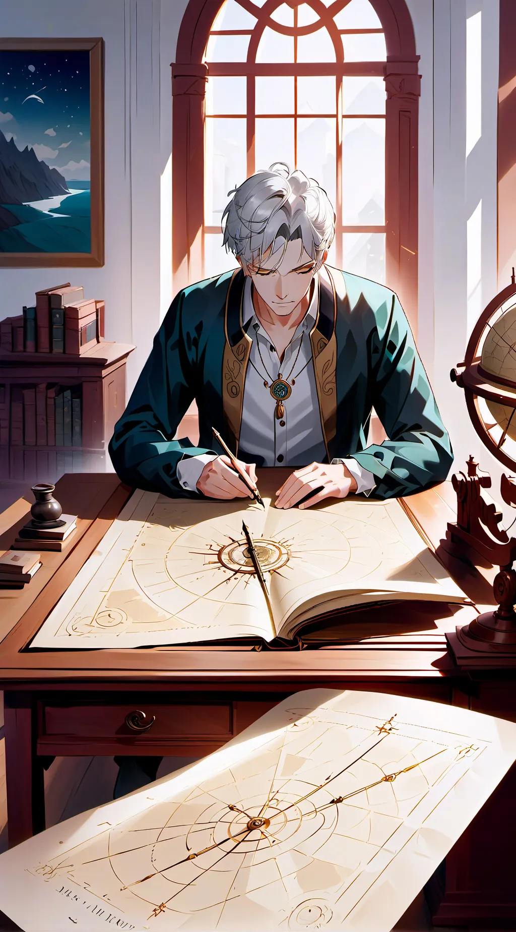 ai character: Max background