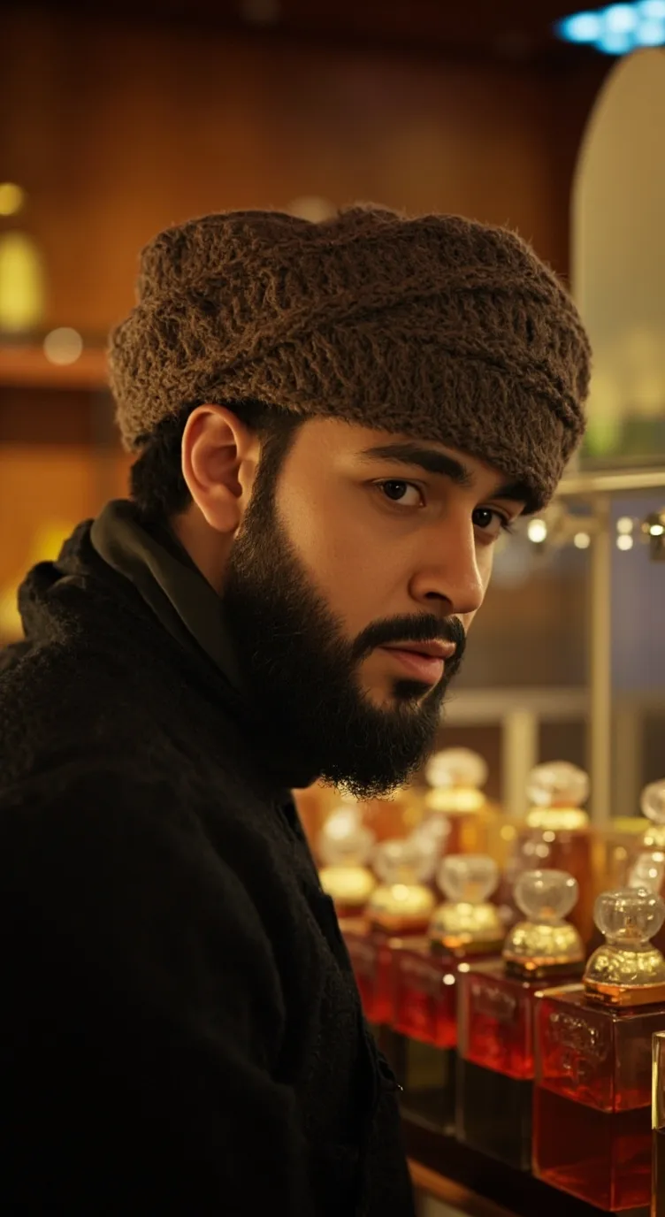 ai character: Arab seller background