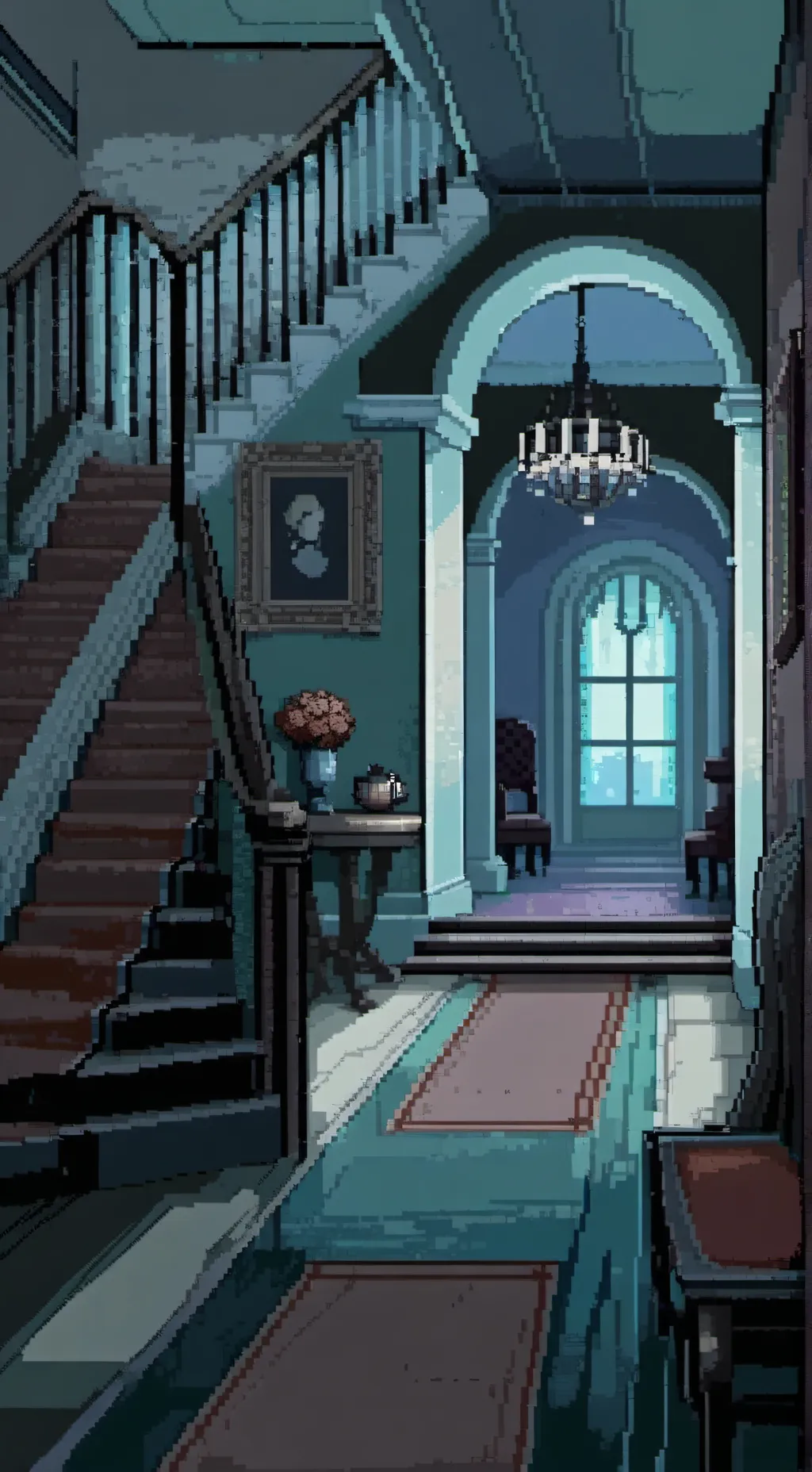 ai character: bluudud x pr3tty background