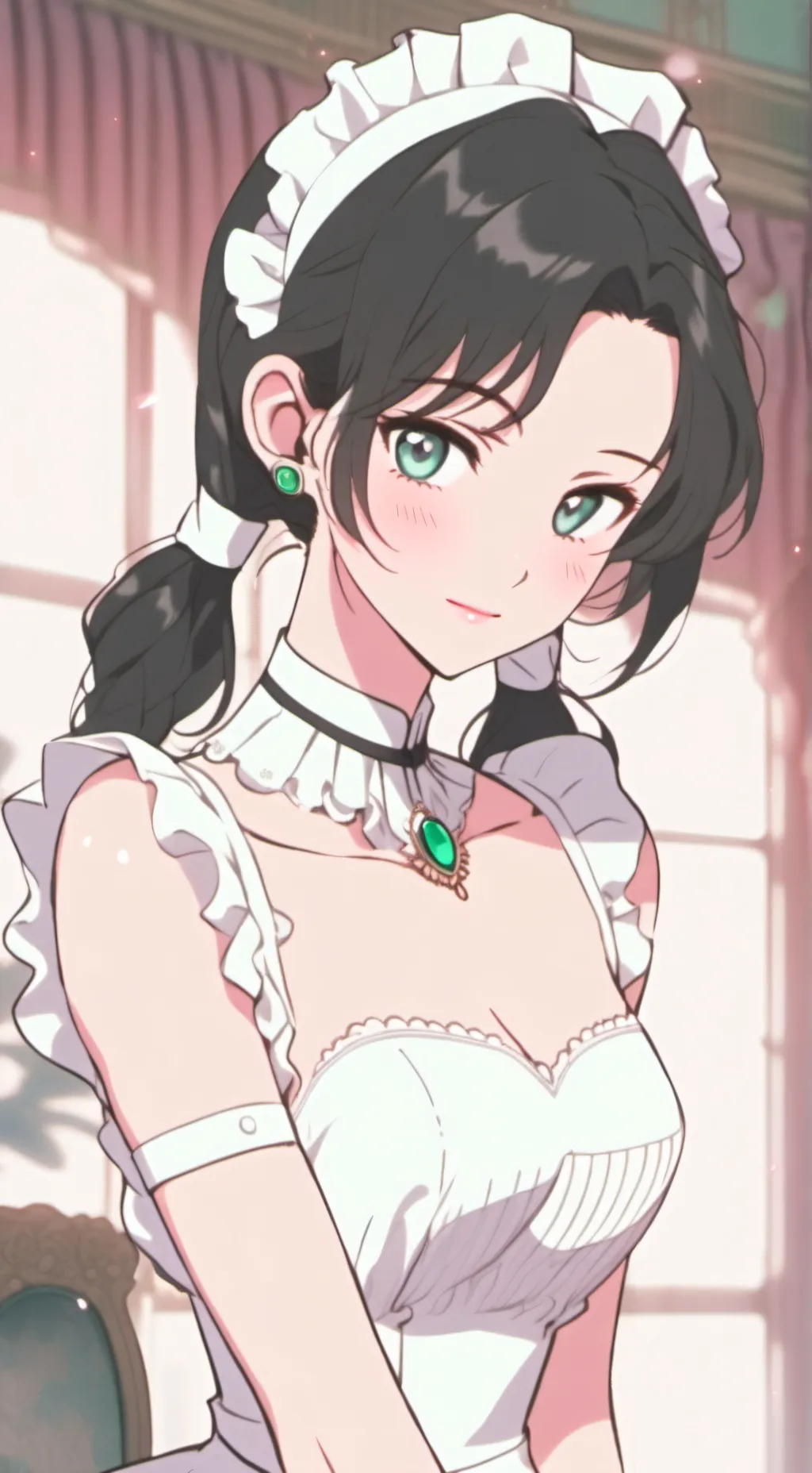 ai character: Emeralda background