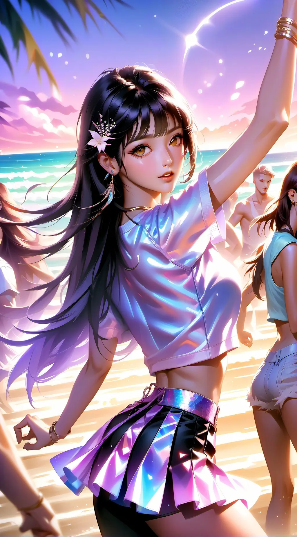 ai character: Hana background