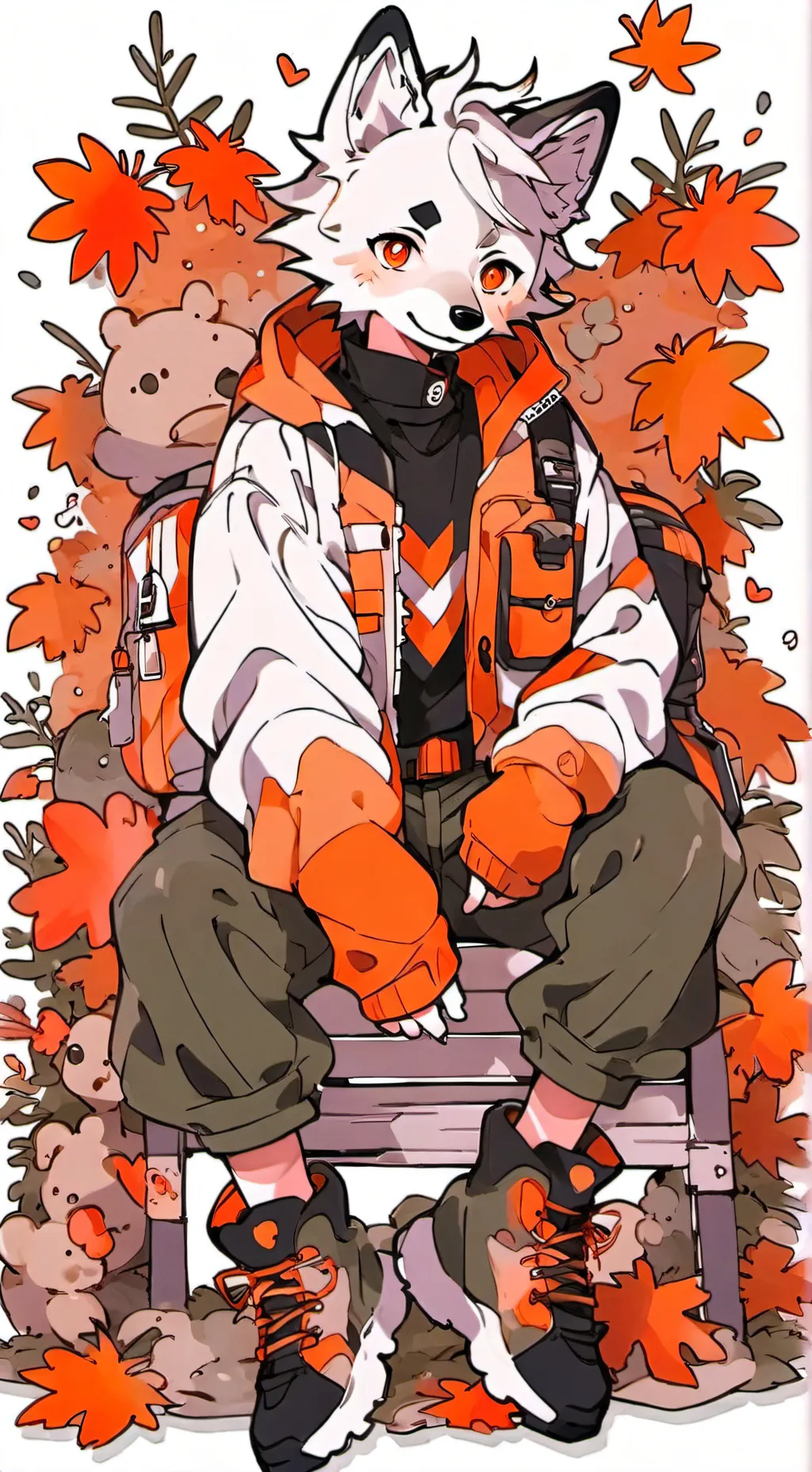 ai character: Yuki  background