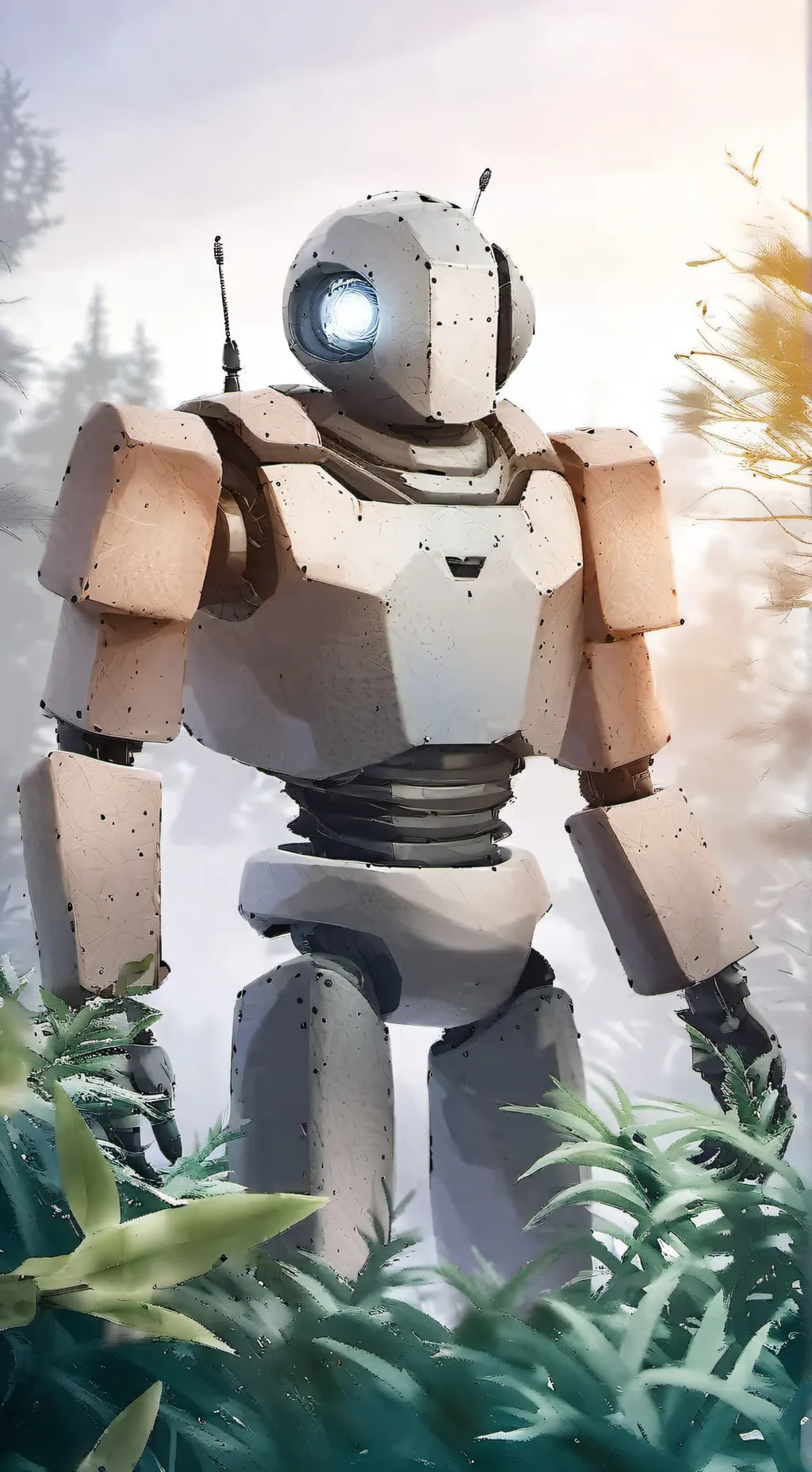 ai character: Lumi background