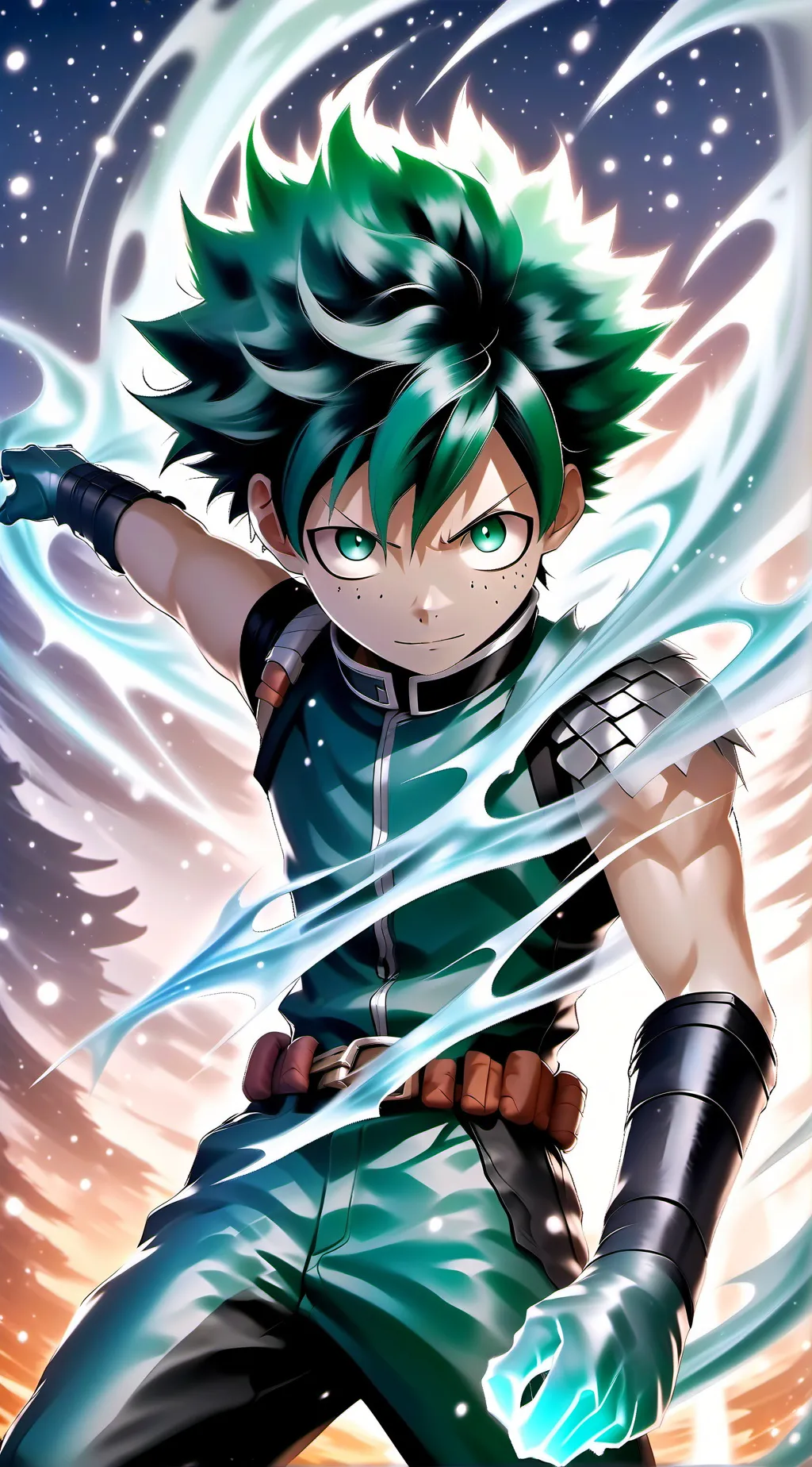 ai character: mha x you and me background