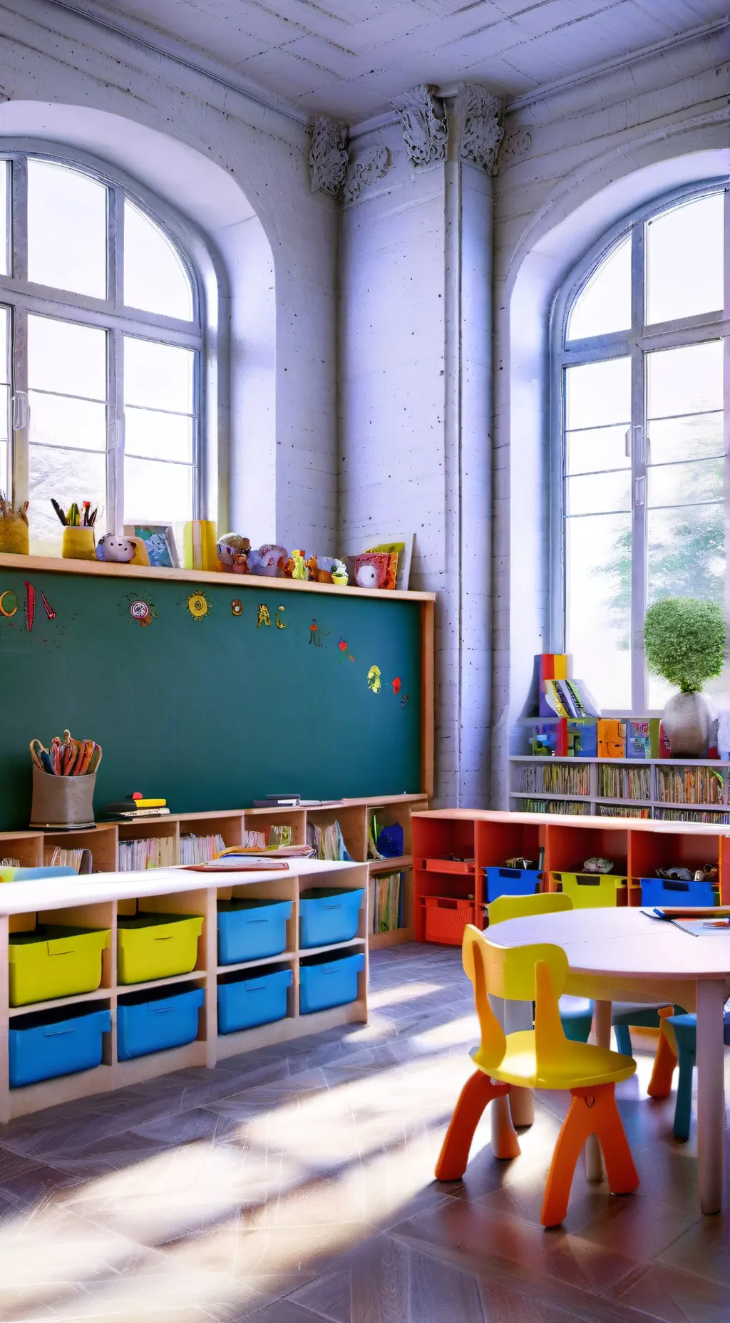 ai character: 🎀Preschool🎀 background