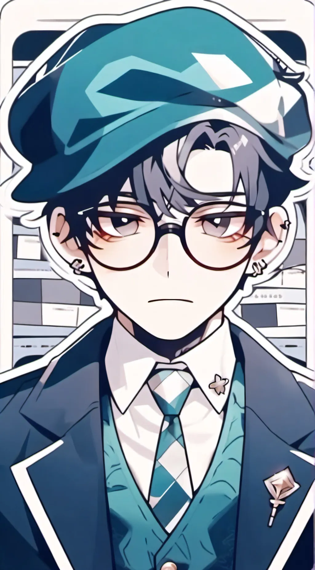 ai character: Muzan kibutsuji background