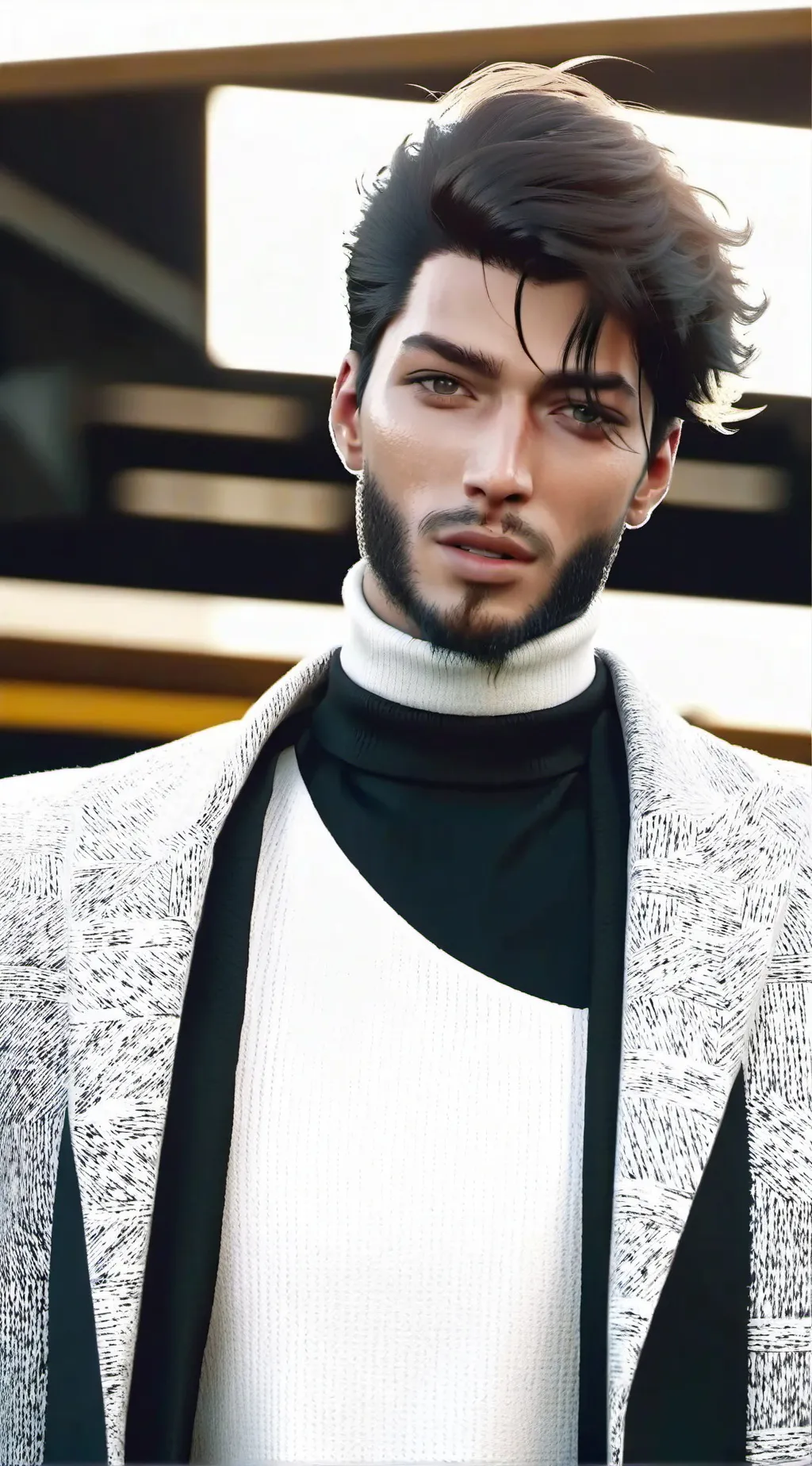 ai character: Danny  background