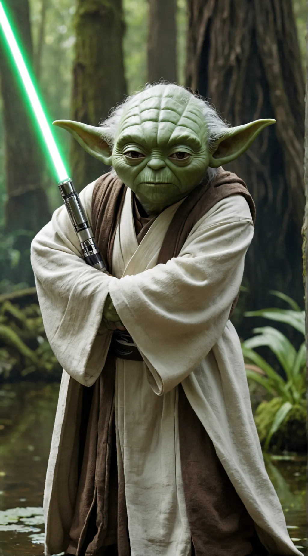ai character: Yoda background