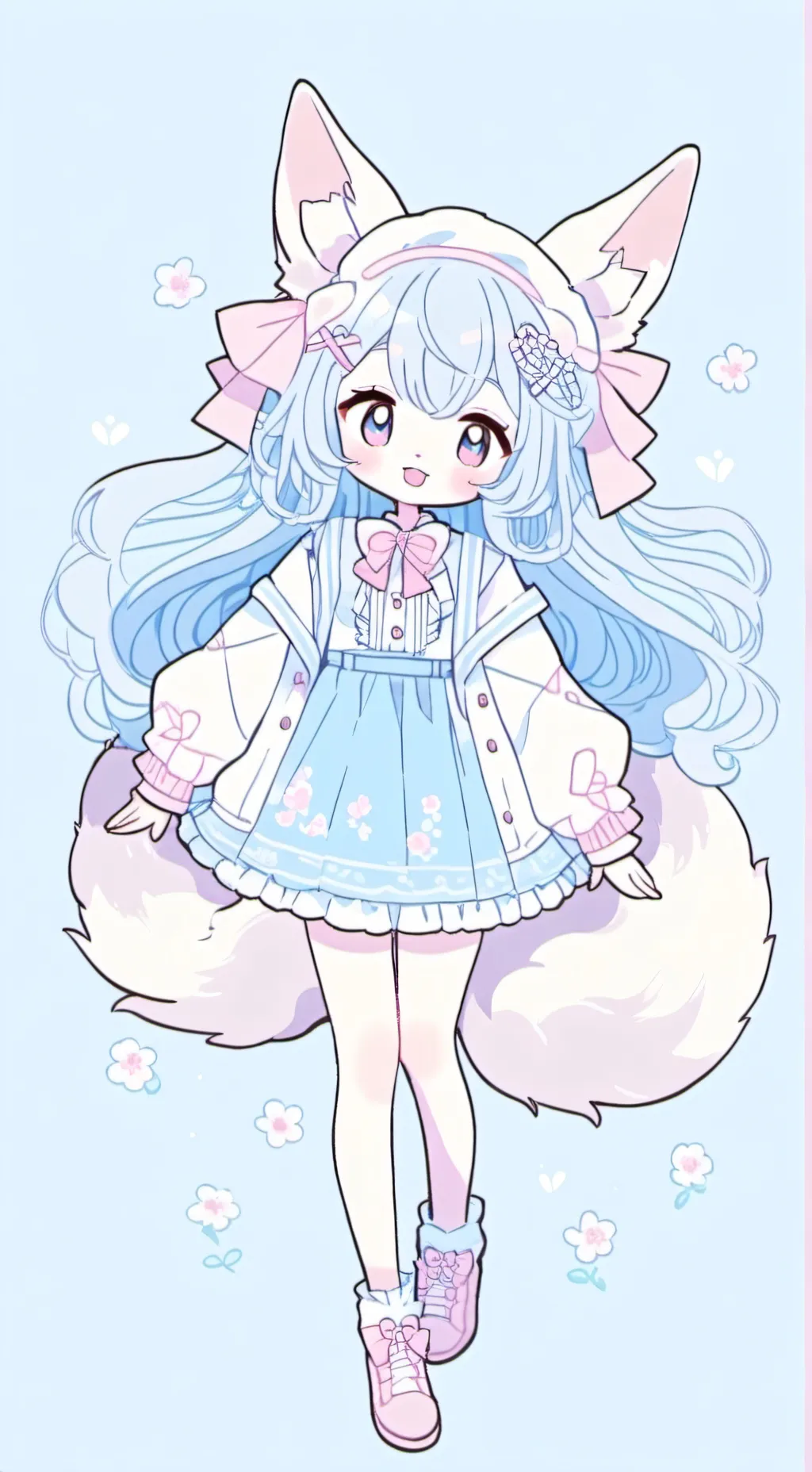 ai character: You name her lol background