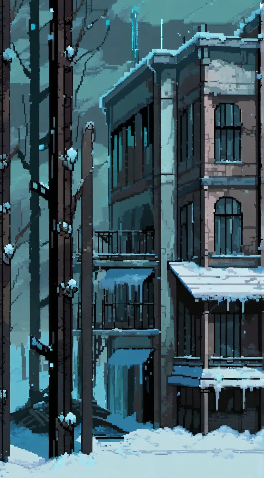 ai character: 50 bullets of Uzi* background