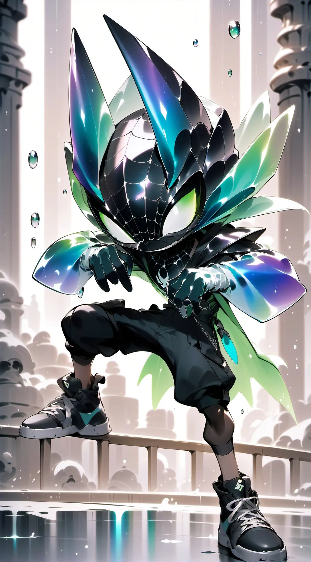 ai character: Mha deku rage 2 background