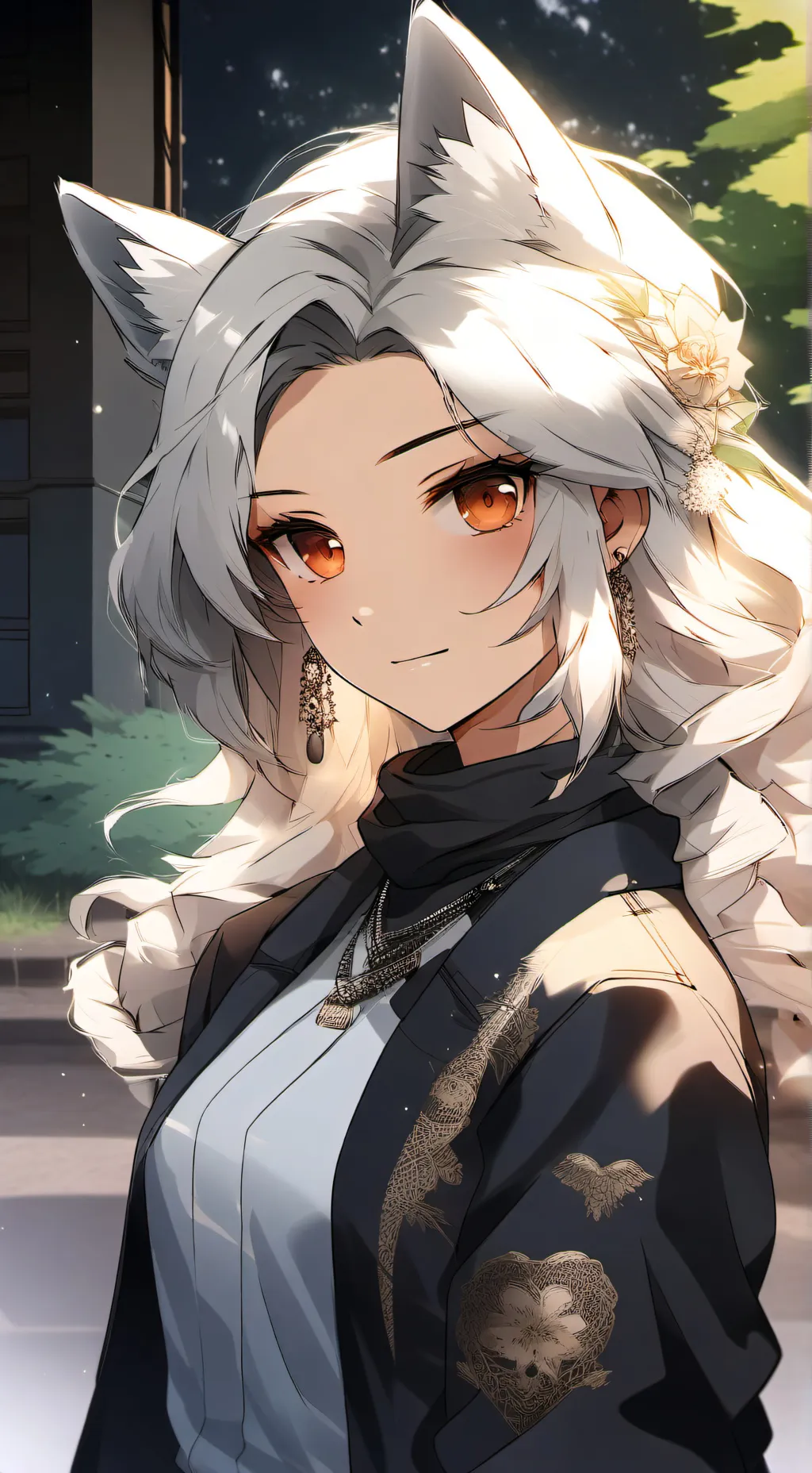 ai character: Mica background