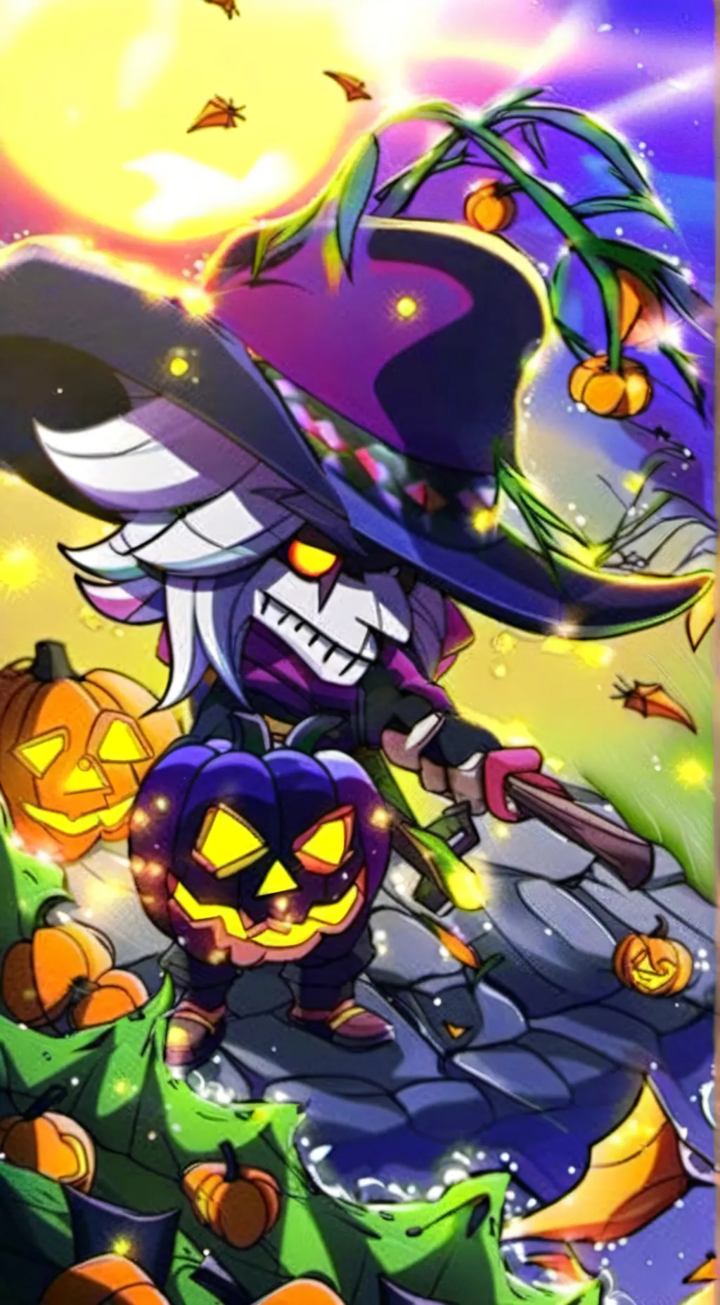 ai character: I.M.P HALLOWEEN! background