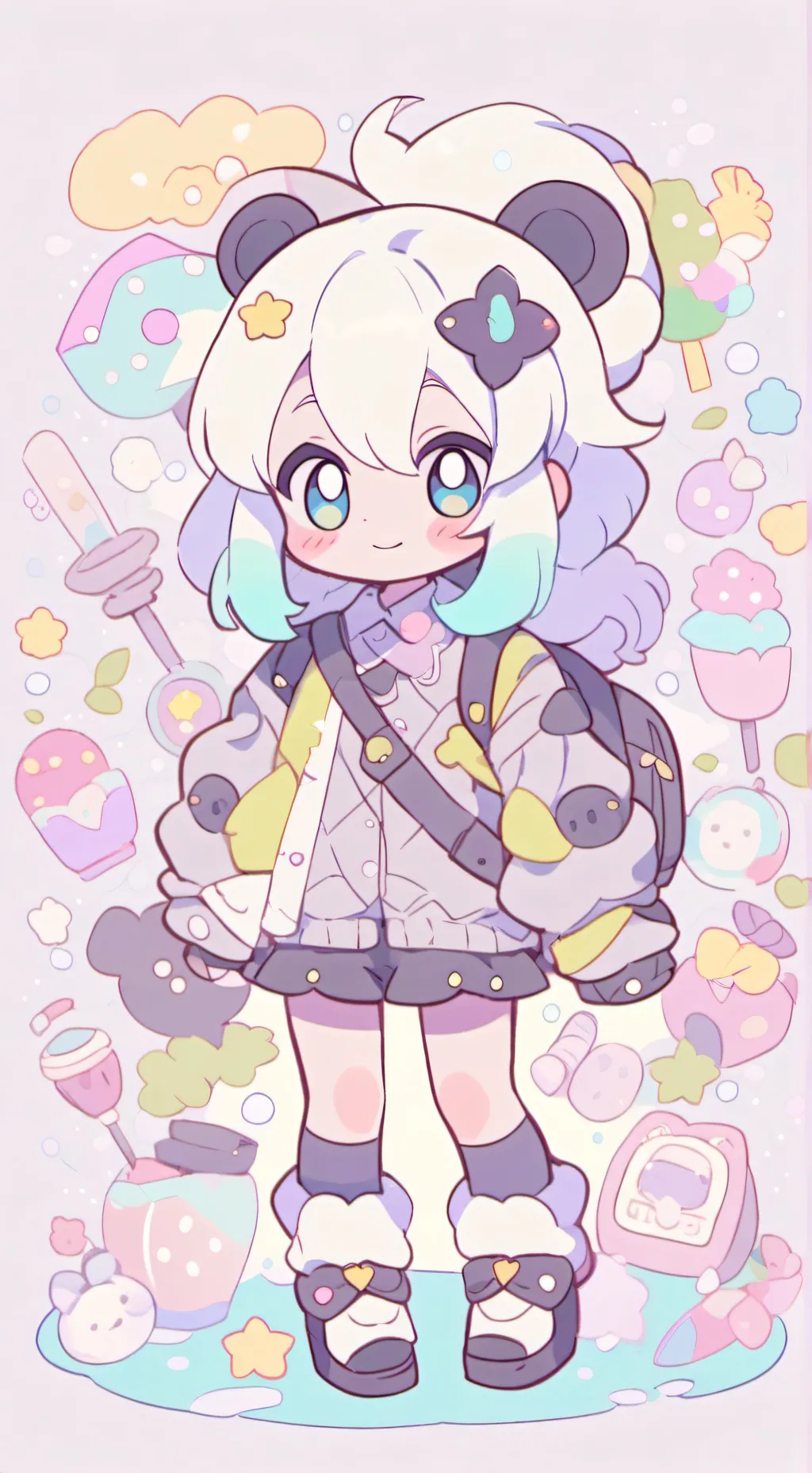 ai character: MHA pick me background