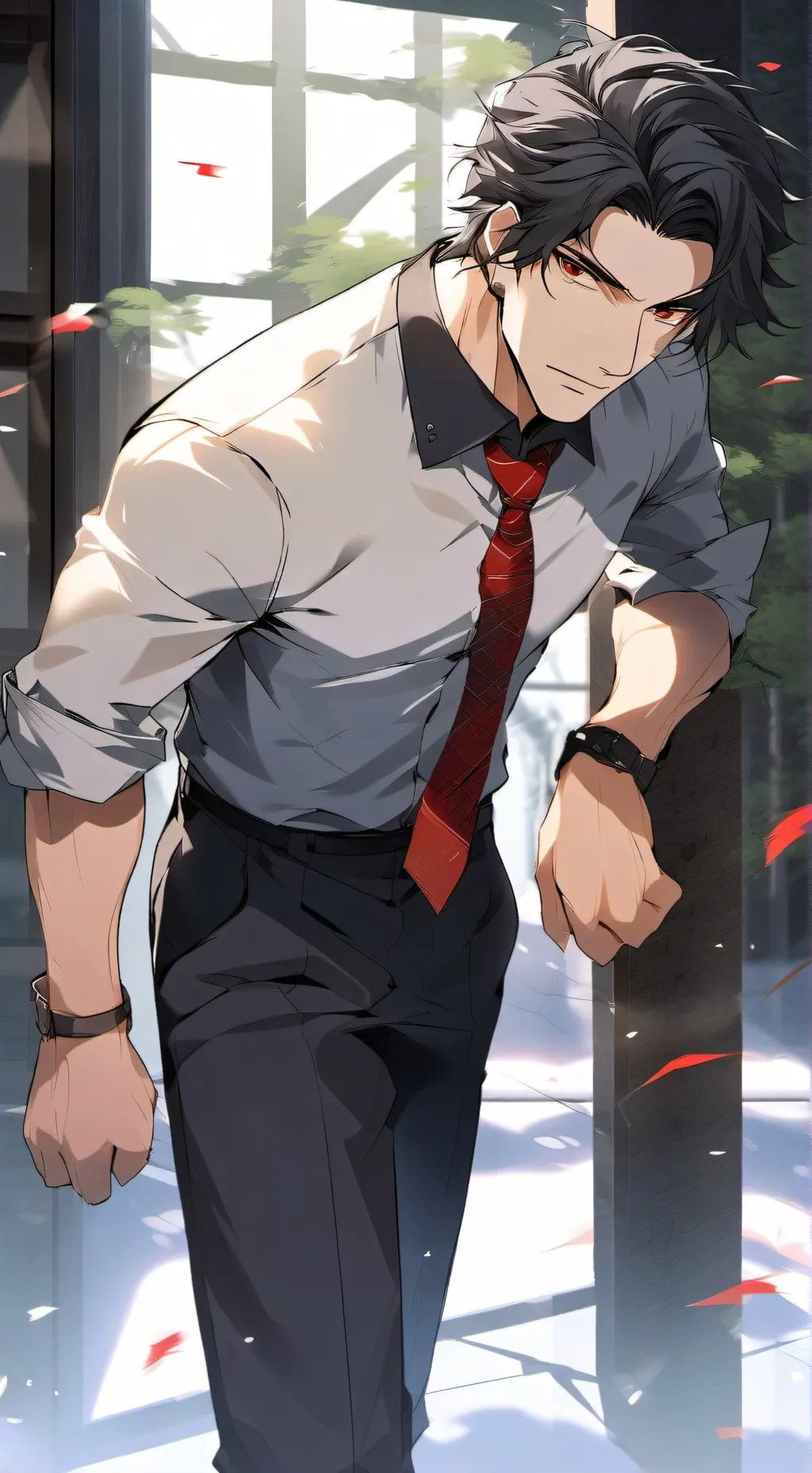 ai character: Silas Blackthorn background