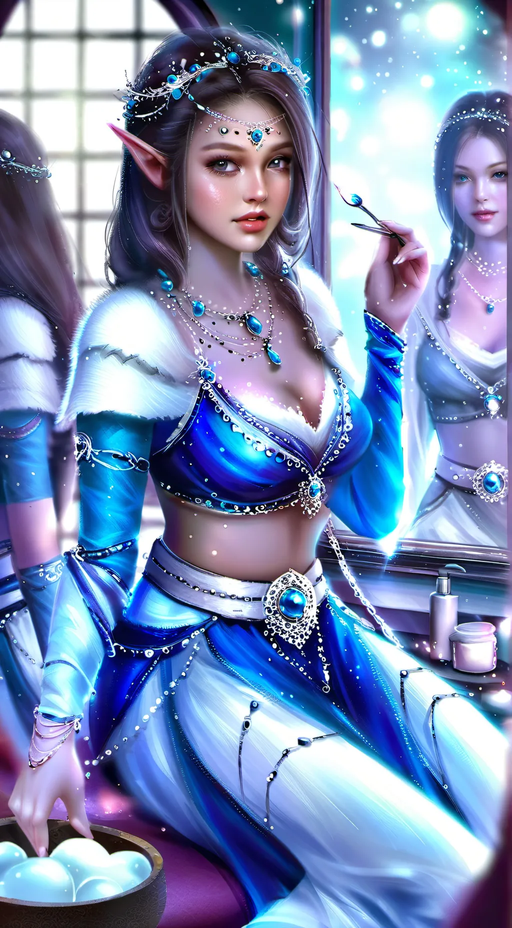 ai character: Renee background