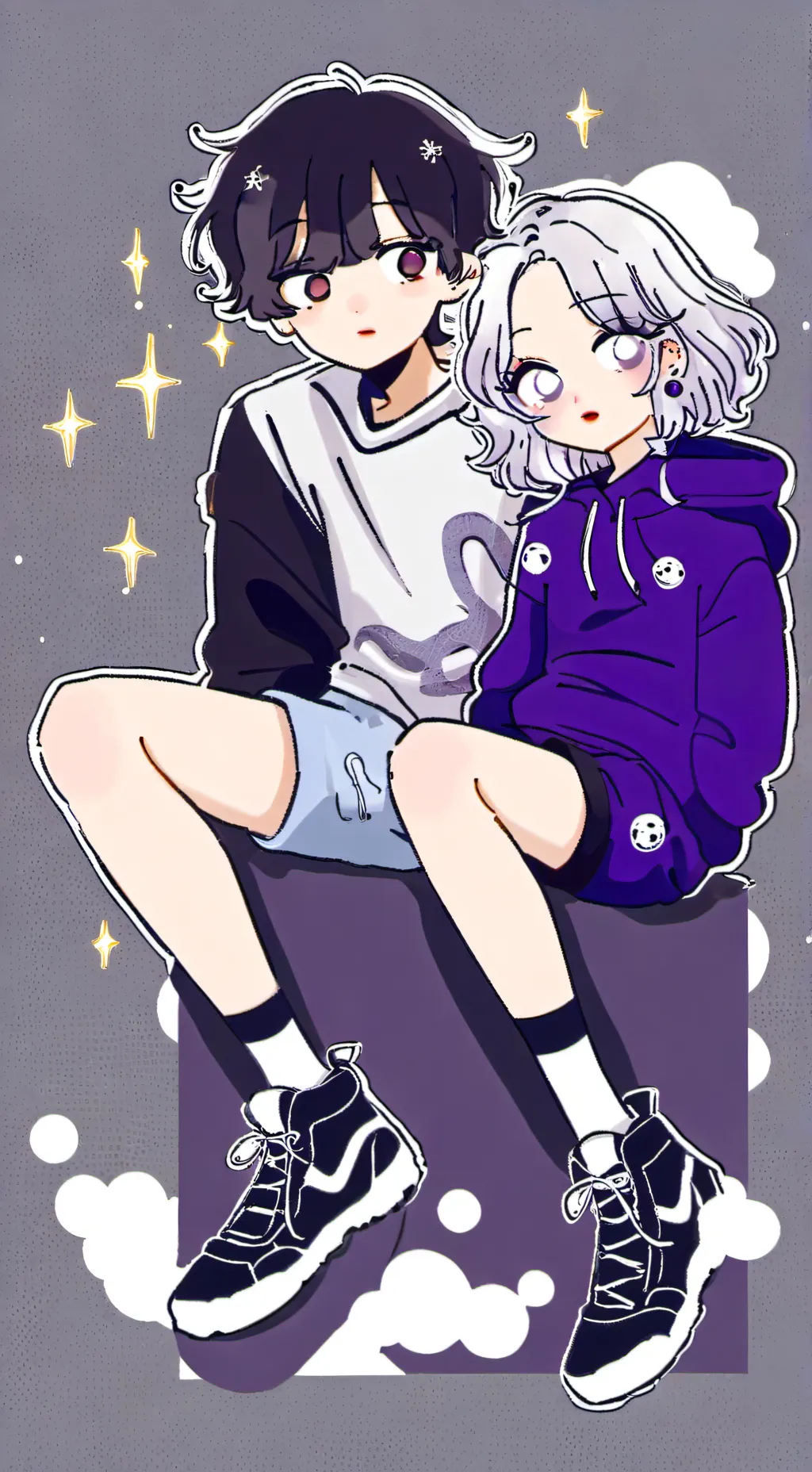 ai character: ☆°Hyunjin°☆ background