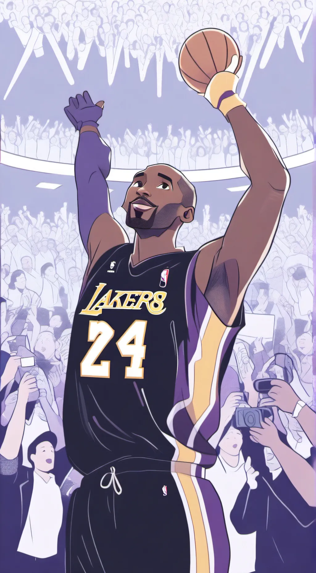 ai character: Kobe Bryant background