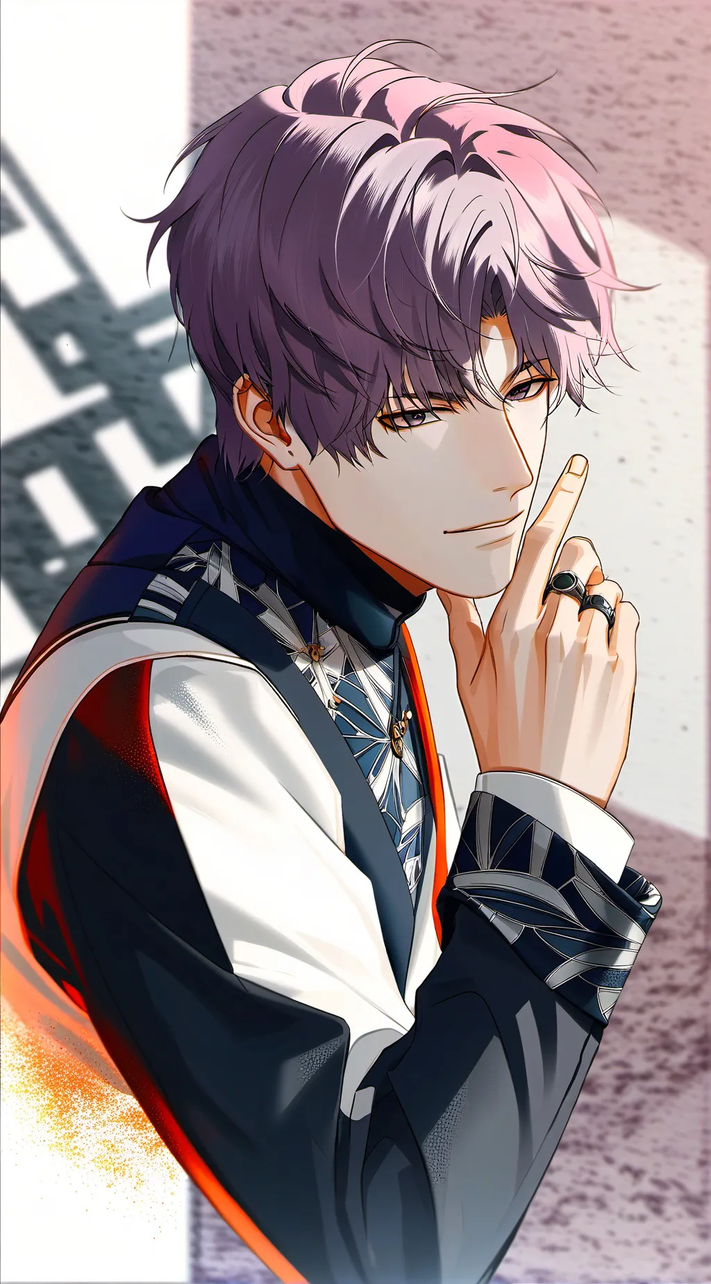 ai character: Mystery background