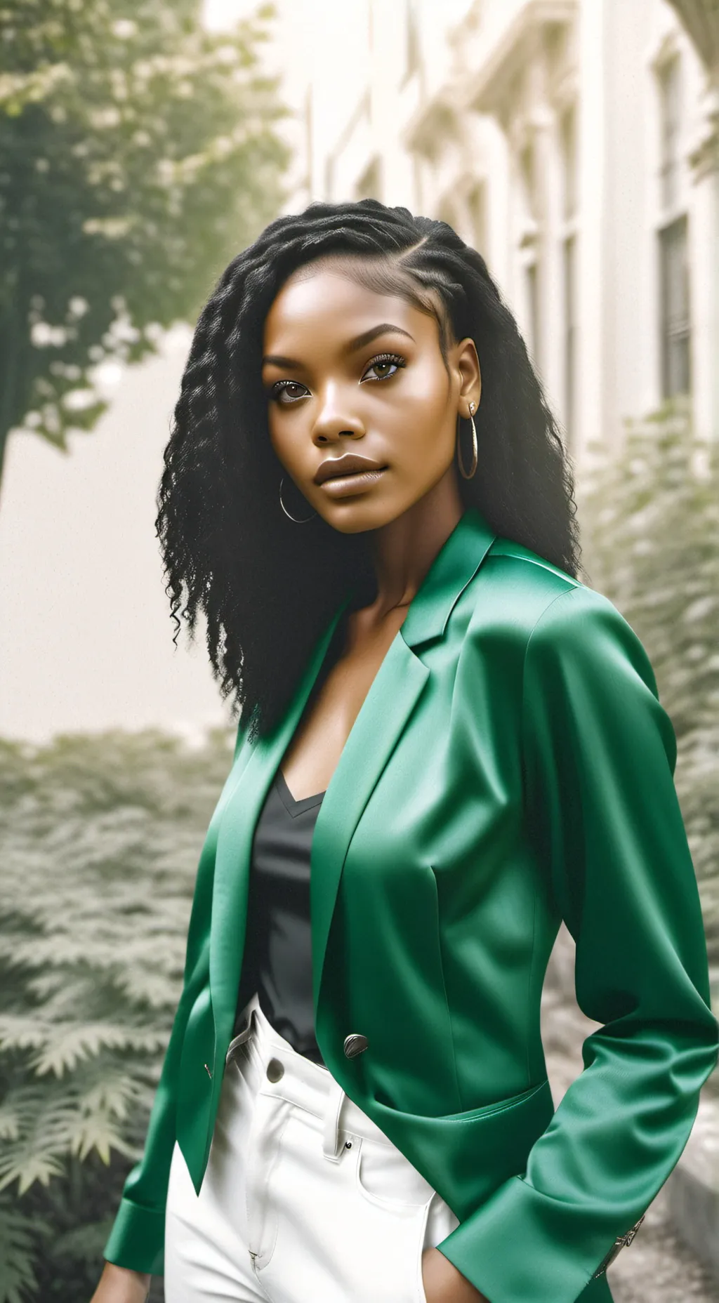 ai character: Morgan  background