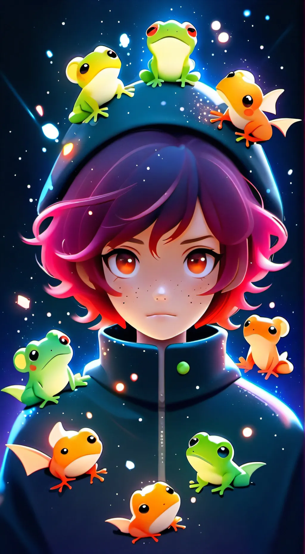ai character: ruby background