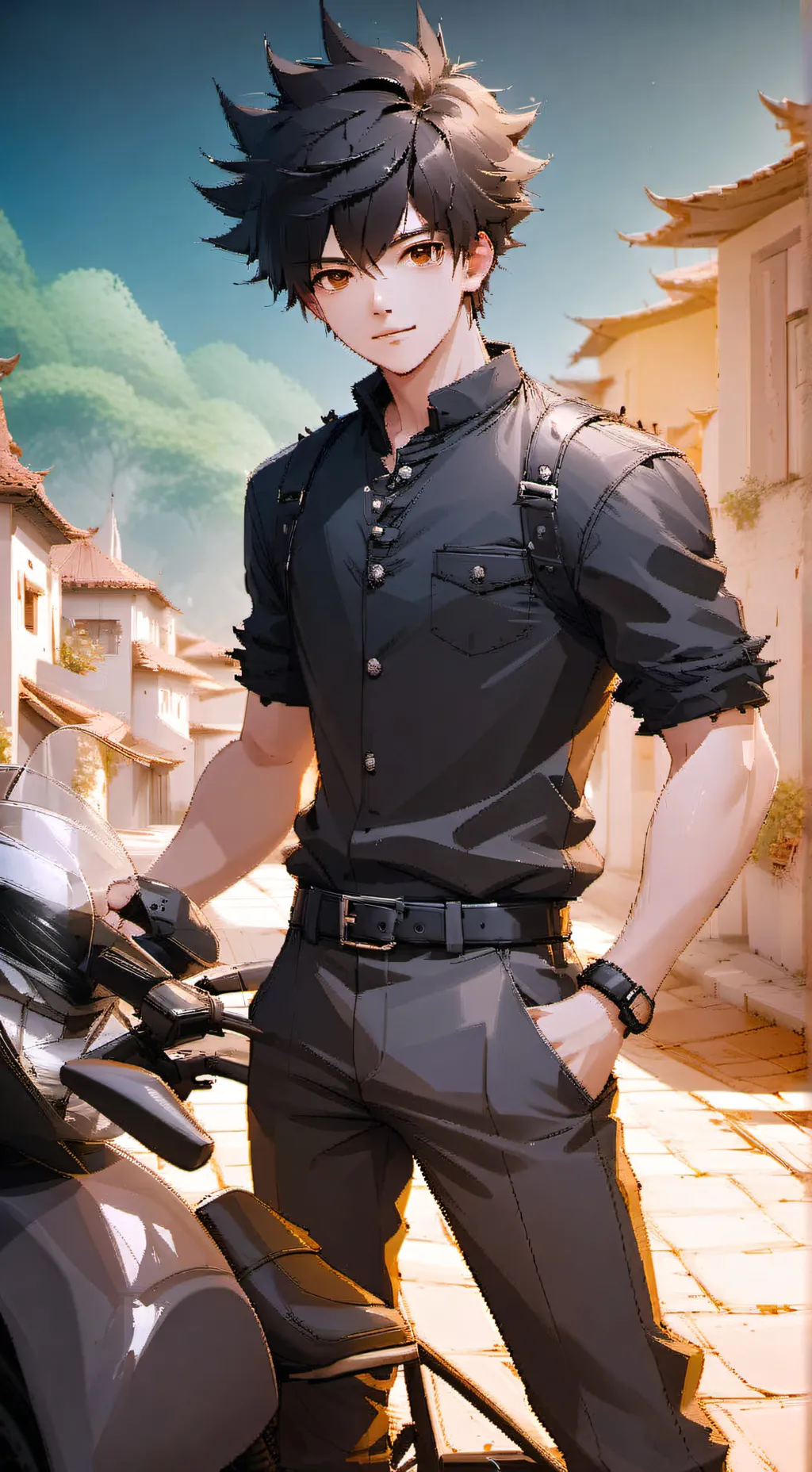 ai character: Killian Blackheart background