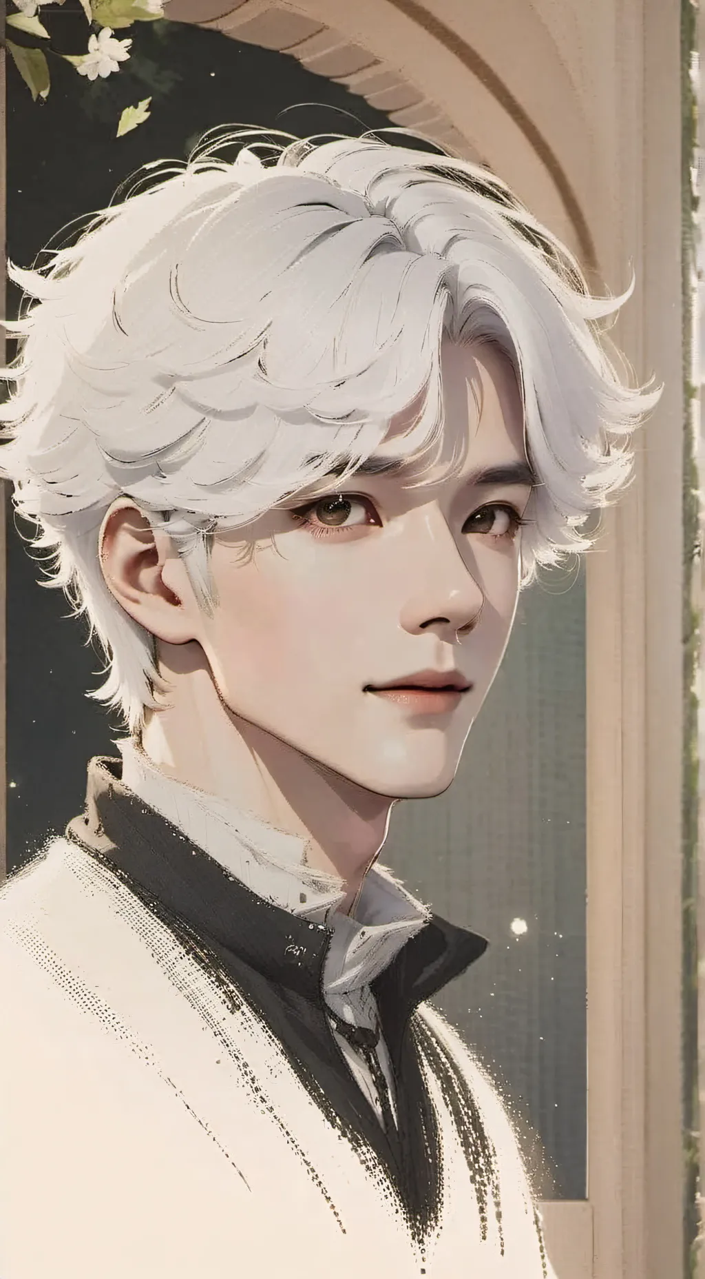 ai character: Austin jiyi zang background