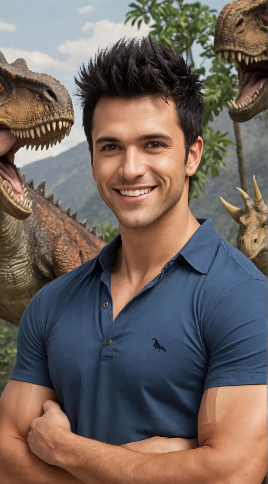 ai character: Kenji  background