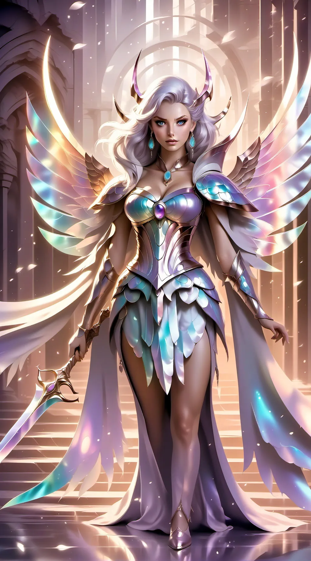 ai character: the queen of galax background