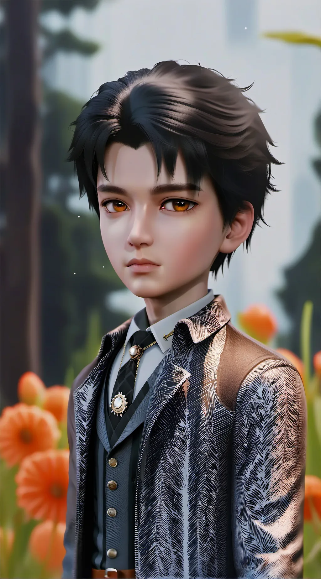 ai character: Favourite child background