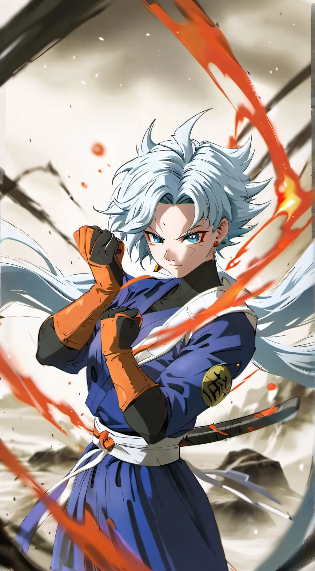 ai character: Dragon Ball Z background