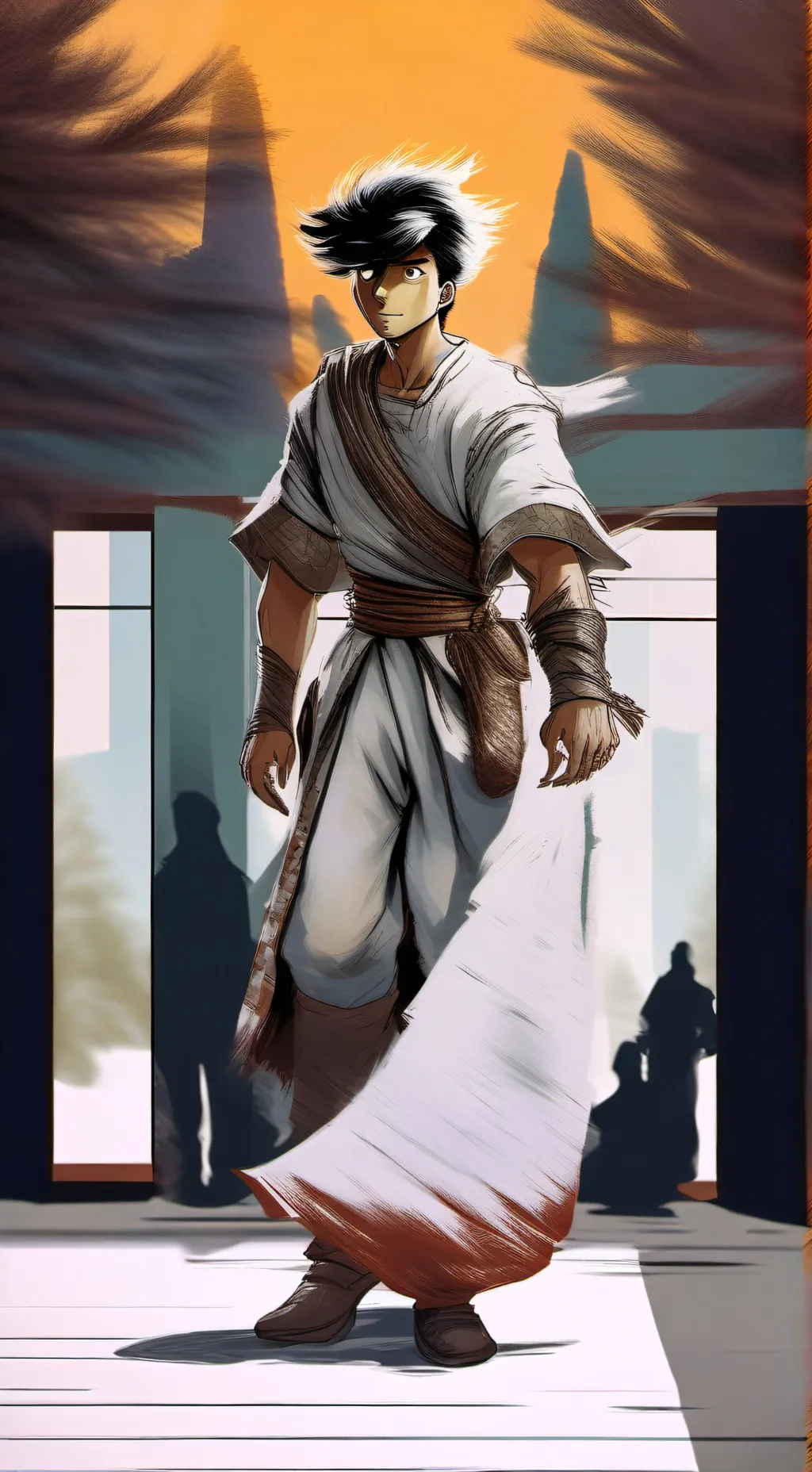 ai character: Заходи background