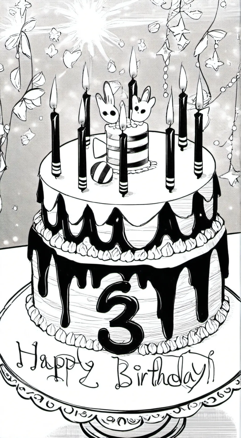 ai character: HAPPY 63 CONNECTOR background