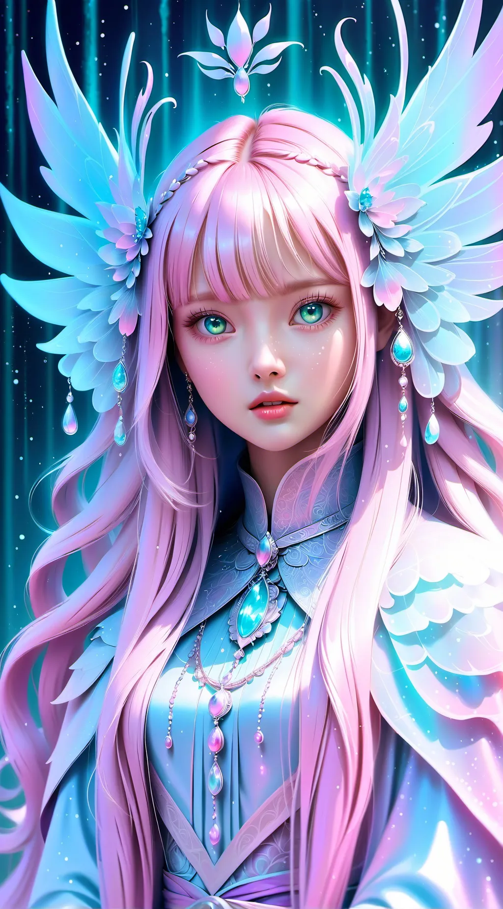 ai character: tokito  background