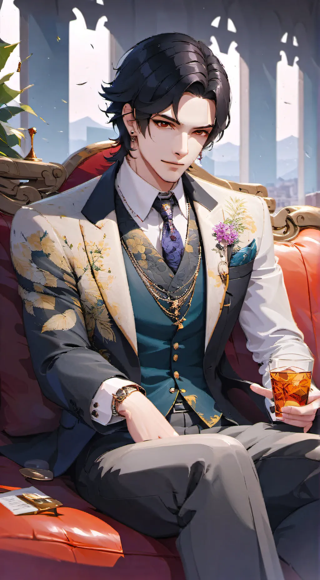 ai character: Kai background