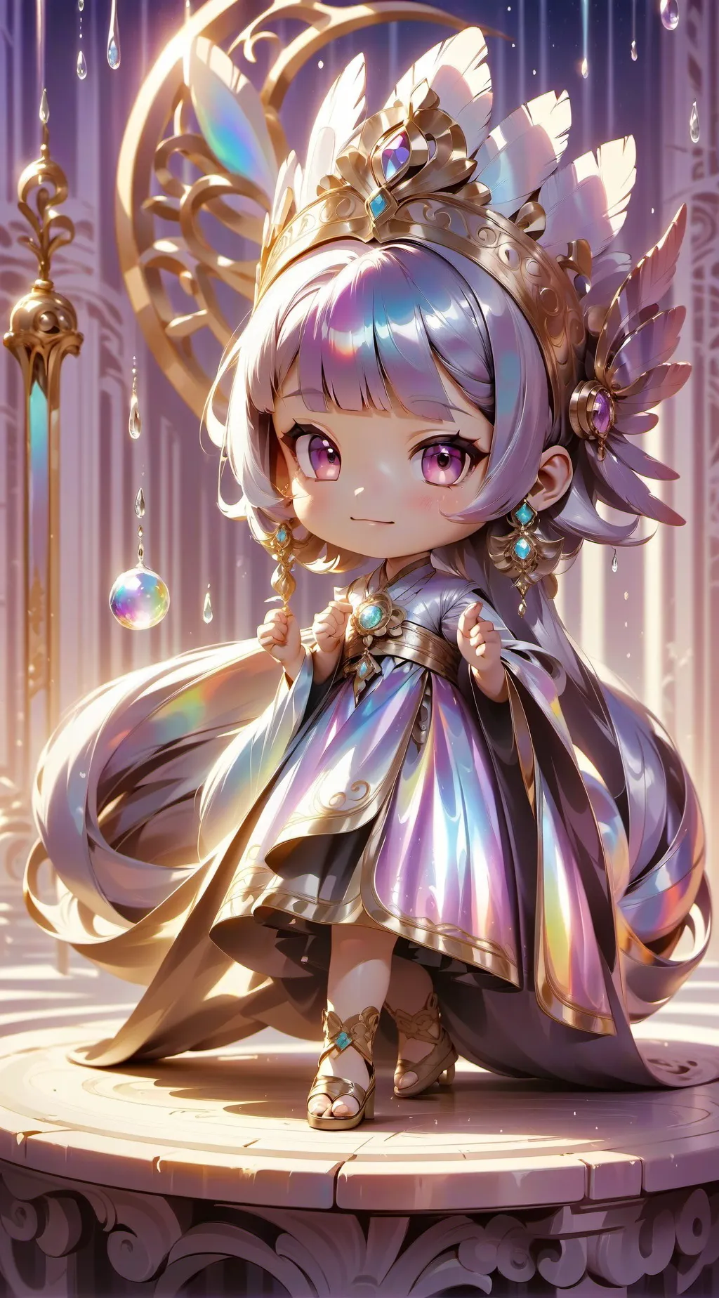 ai character: Spoiled ￼ background