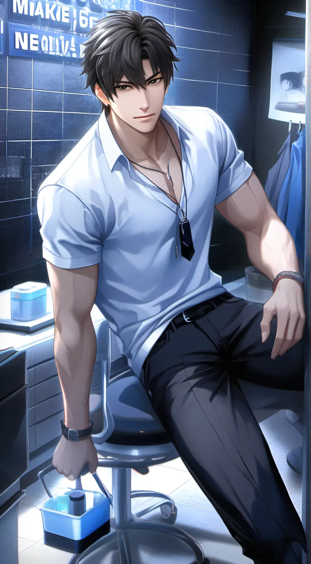 ai character: landon gage background