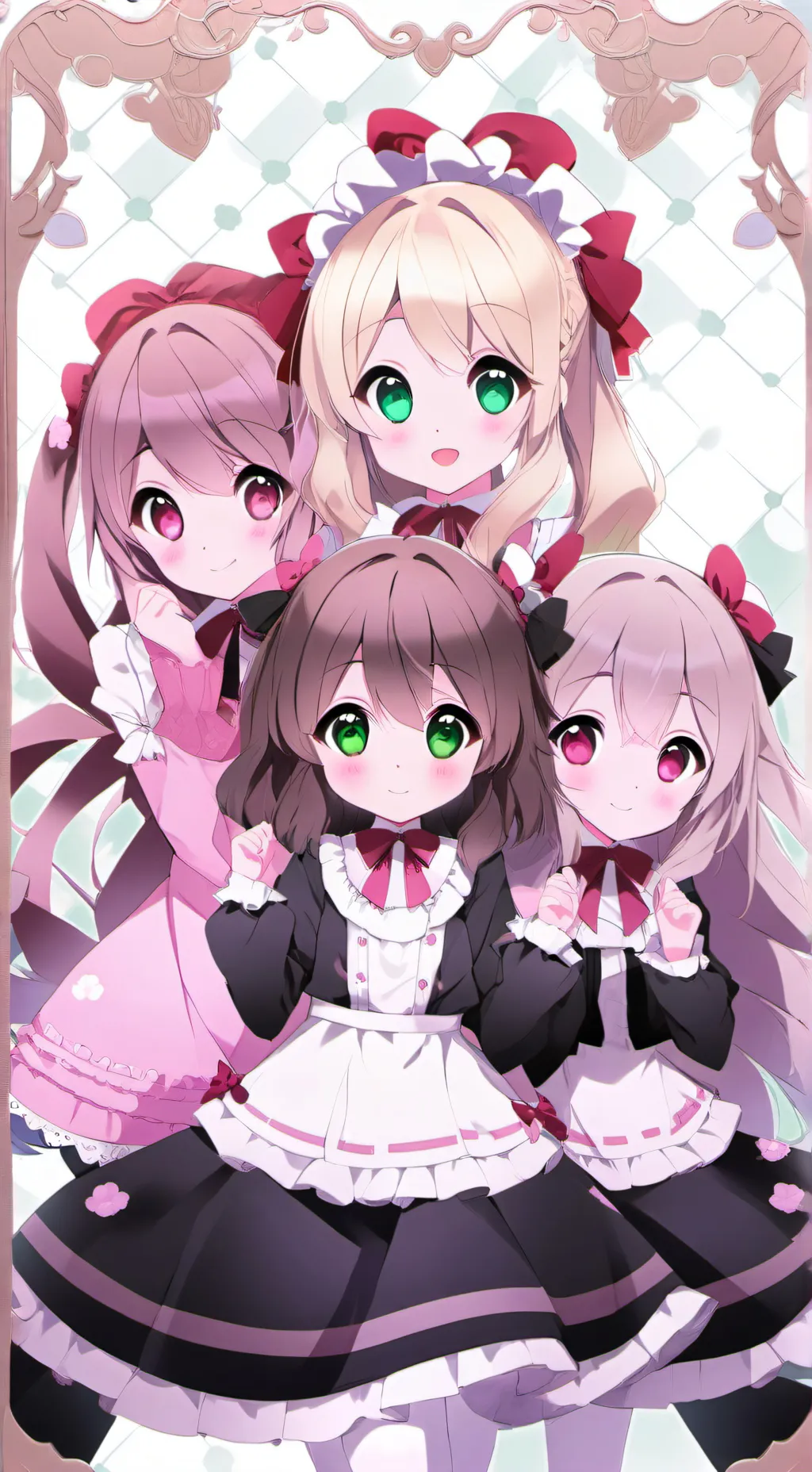 ai character: Lily, Ava, Lylia background