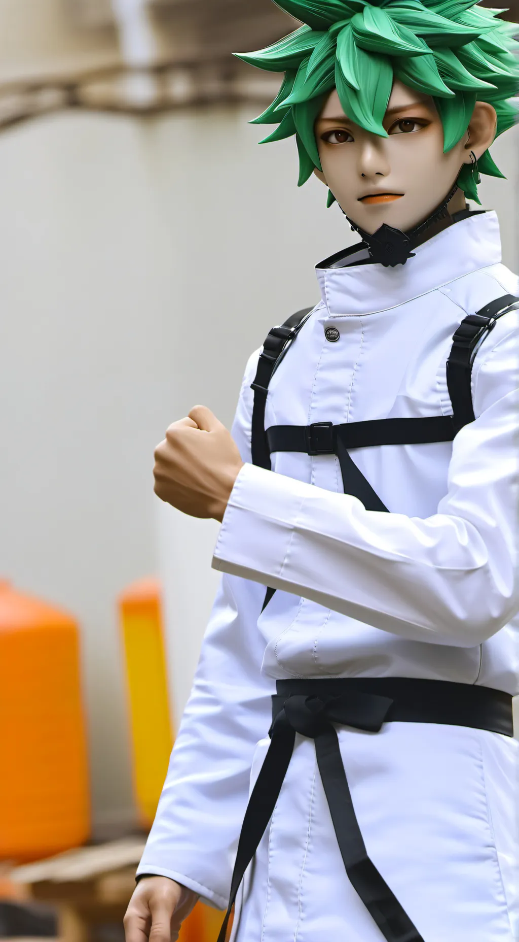 ai character: guerreras kpop mha background