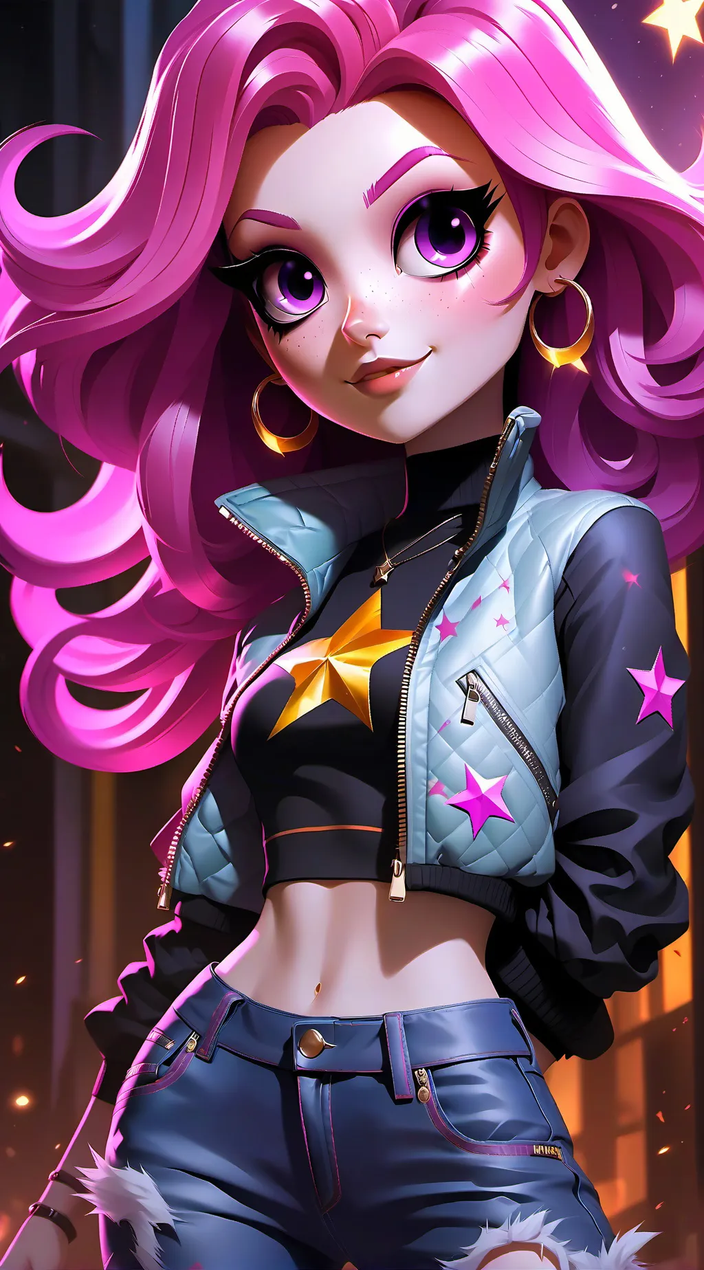 ai character: 🔥Puffed Up! 🍬🍭🍫 background