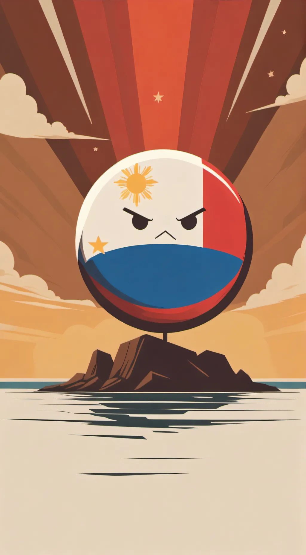 ai character: Philippines!  background