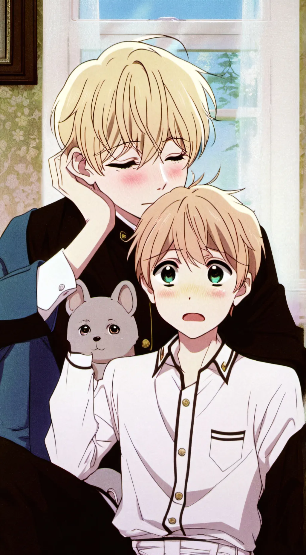 ai character: hyunlix ❤️🥺 background