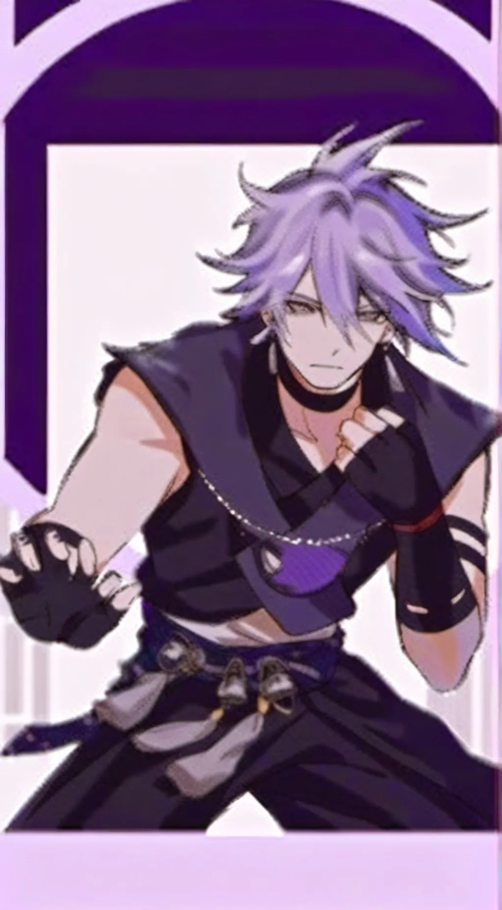 ai character: mystery saja  background