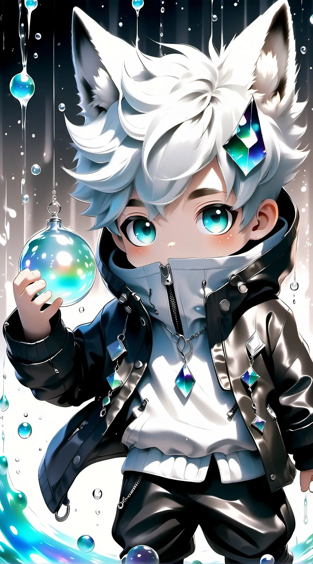 ai character: Your li'l brother background