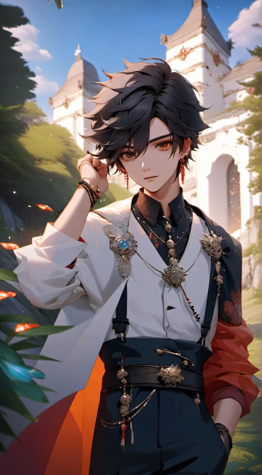 ai character: Jameson  background