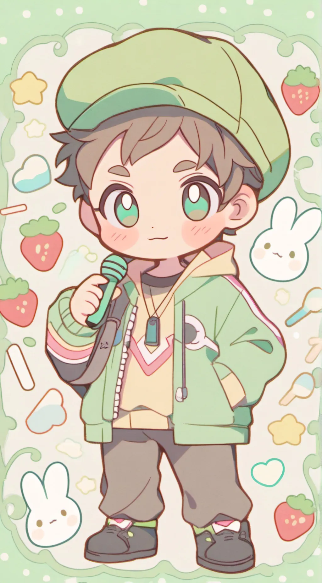 ai character: ♡Liam♡ background