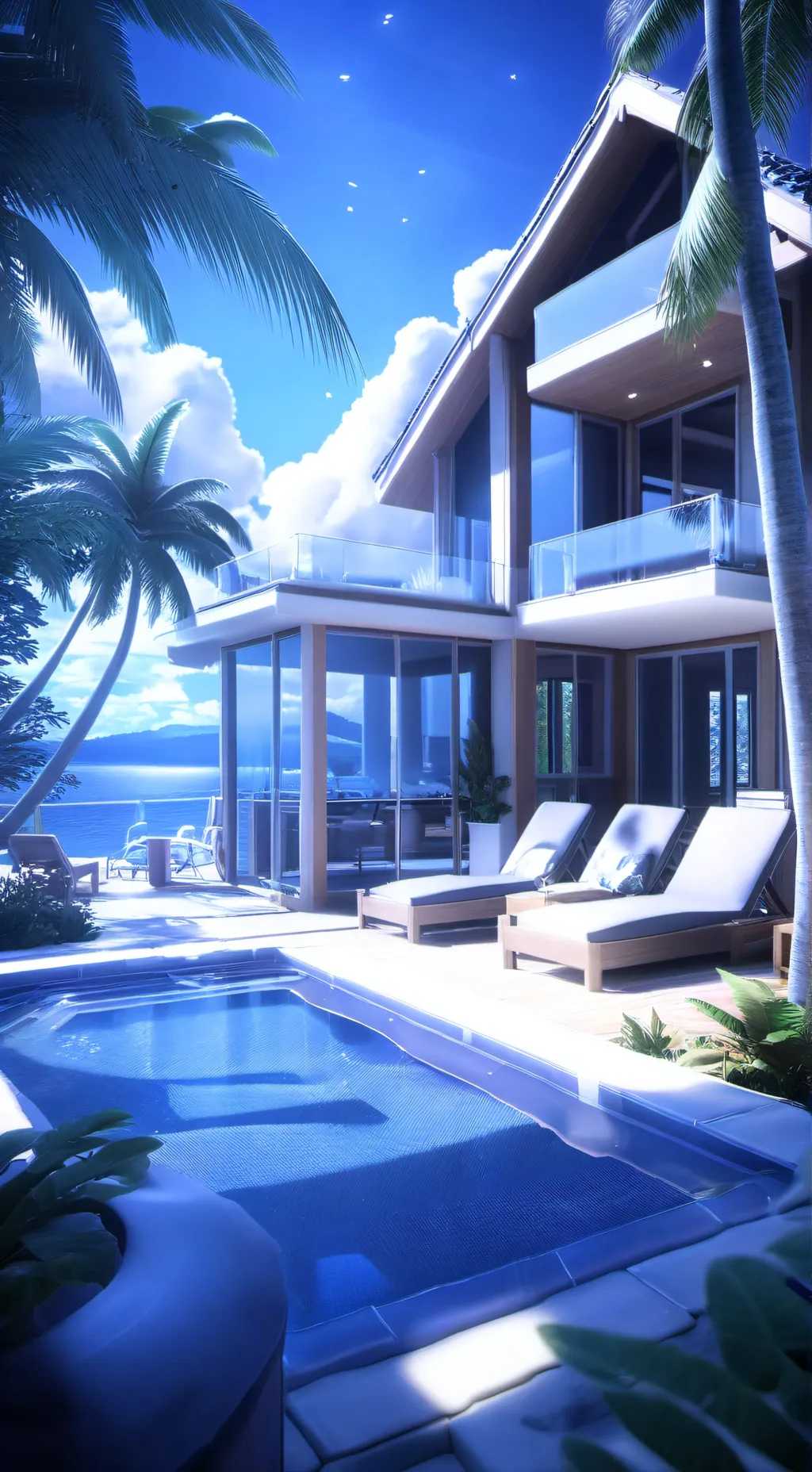 ai character: OBX background